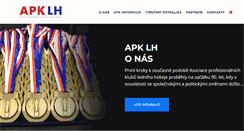 Desktop Screenshot of apklh.cz
