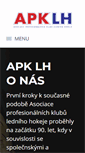 Mobile Screenshot of apklh.cz